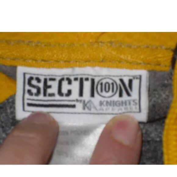 Knights Apparel Iowa Hawkeyes Gray Hoodie Sweatshirt Size XL 40/42 Section 101 - Picture 5 of 6